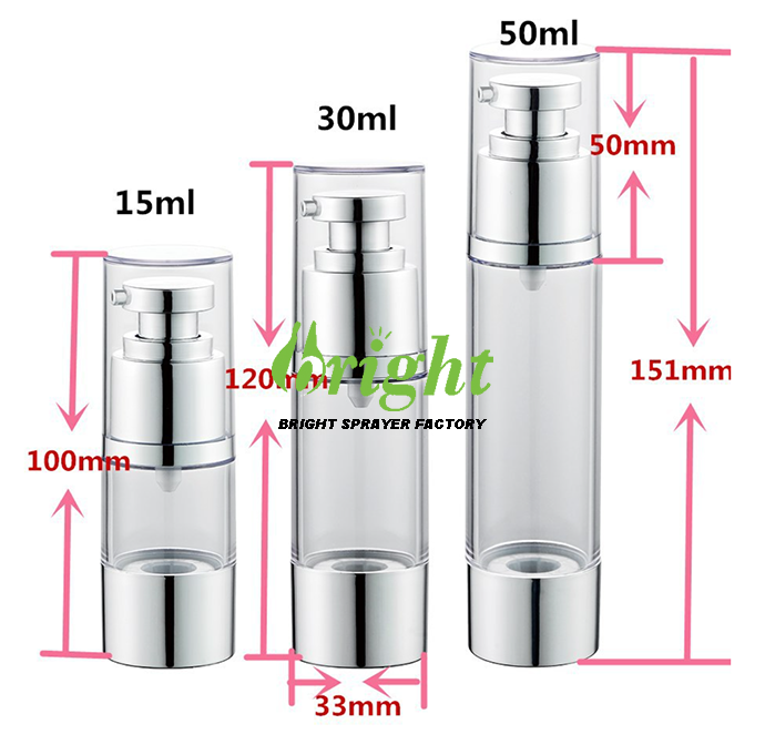 AS airless bottles 50ml